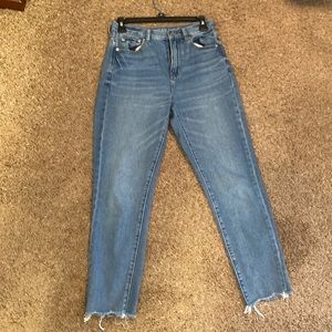 American Eagle mom jeans